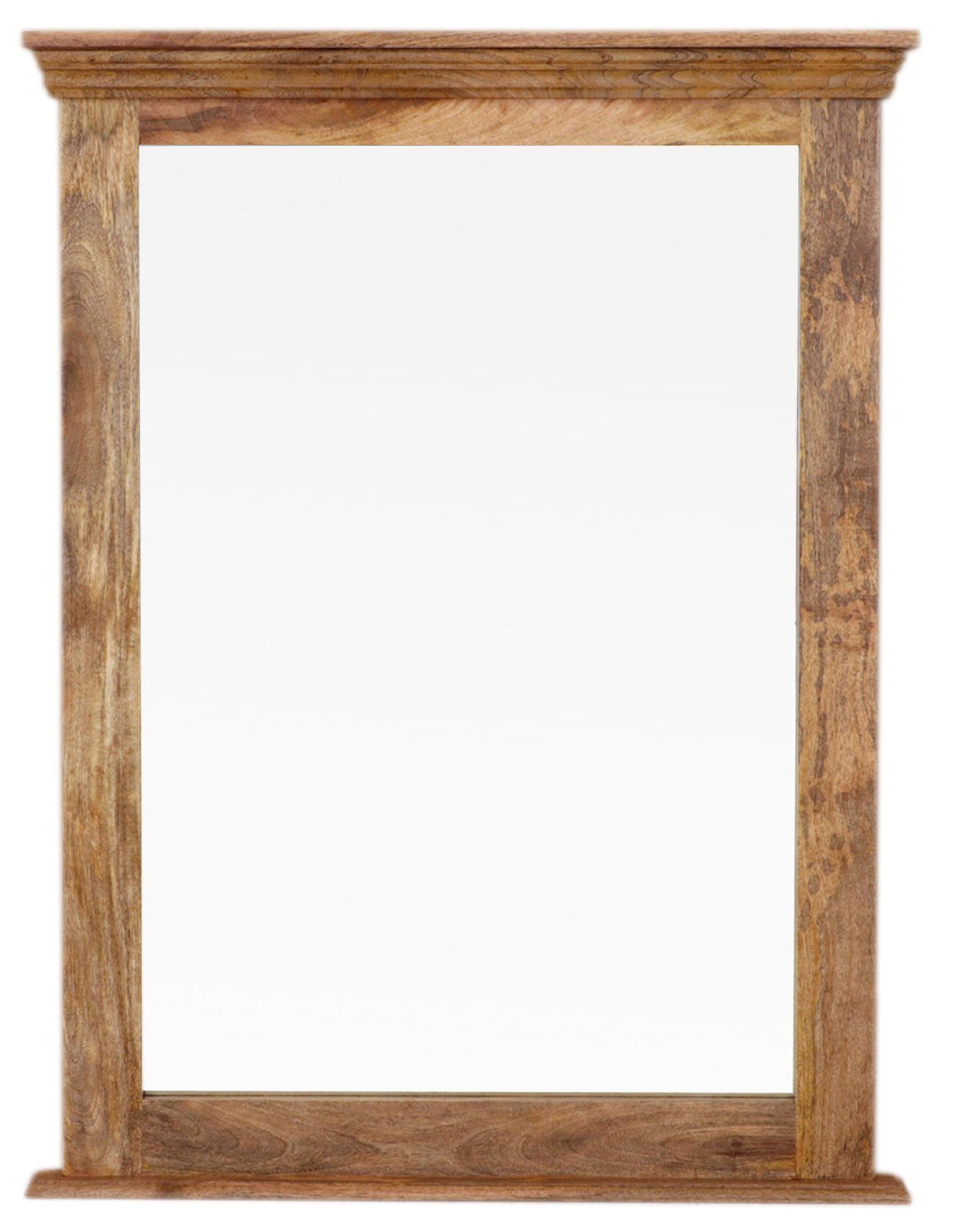 Indischesmoebelhausde Spiegel Spiegel Guru 90x120 aus Mangoholz