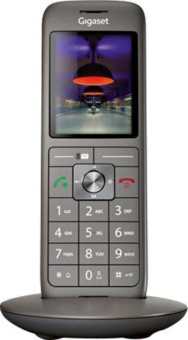 Gigaset CL660HX Schnurloses DECT-Telefon (Mobilteile: 1), Großes  2,4''-TFT-Farbdisplay mit moderner Benutzeroberfläche (50 x 38 mm)