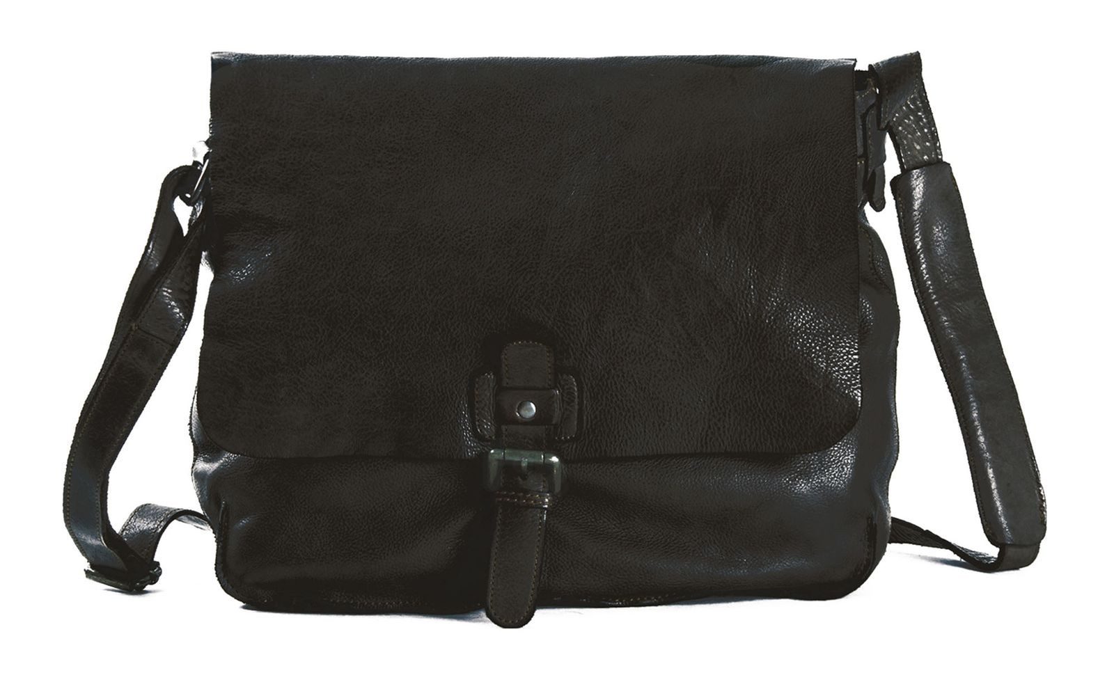 Harold's Schultertasche Submarine, aus echtem Rindsleder
