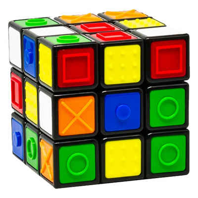 Rubik´s 3D-Puzzle Original Rubik´s Touch Cube 3 x 3 Rubiks Zauberwürfel zum fühlen, Puzzleteile