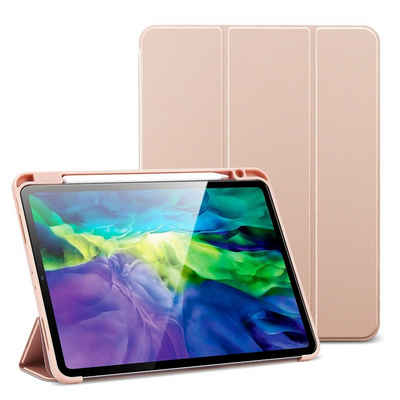 ESR Tablet-Hülle Tablet Hülle Tasche mit Stifthalter Pen kompatibel mit iPad Pro 11" Etui Faltbar Schutzhülle TV-Ständer faltbar