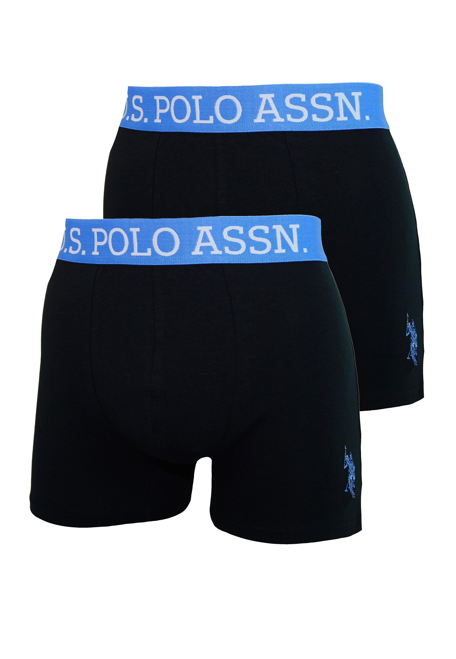 U.S. Polo Assn. Boxershorts Boxershorts 2er Pack Boxershorts mit Logosticke günstig online kaufen