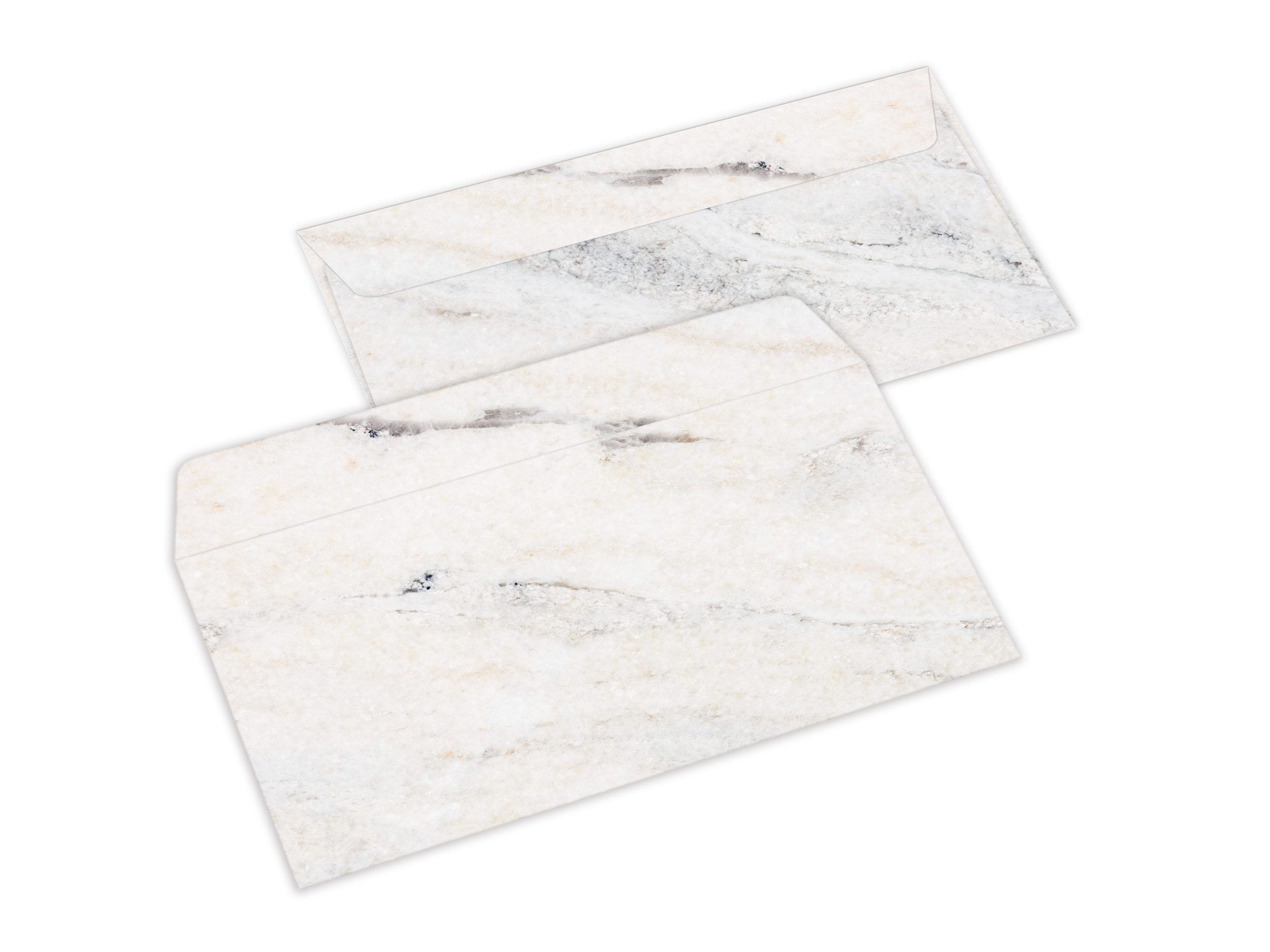 LIMONIA Briefpapier Set Briefblock A4 (Umschläge) Notizblock Papier Marmor Motivpapier, Motiv Umschläge, Made in Germany