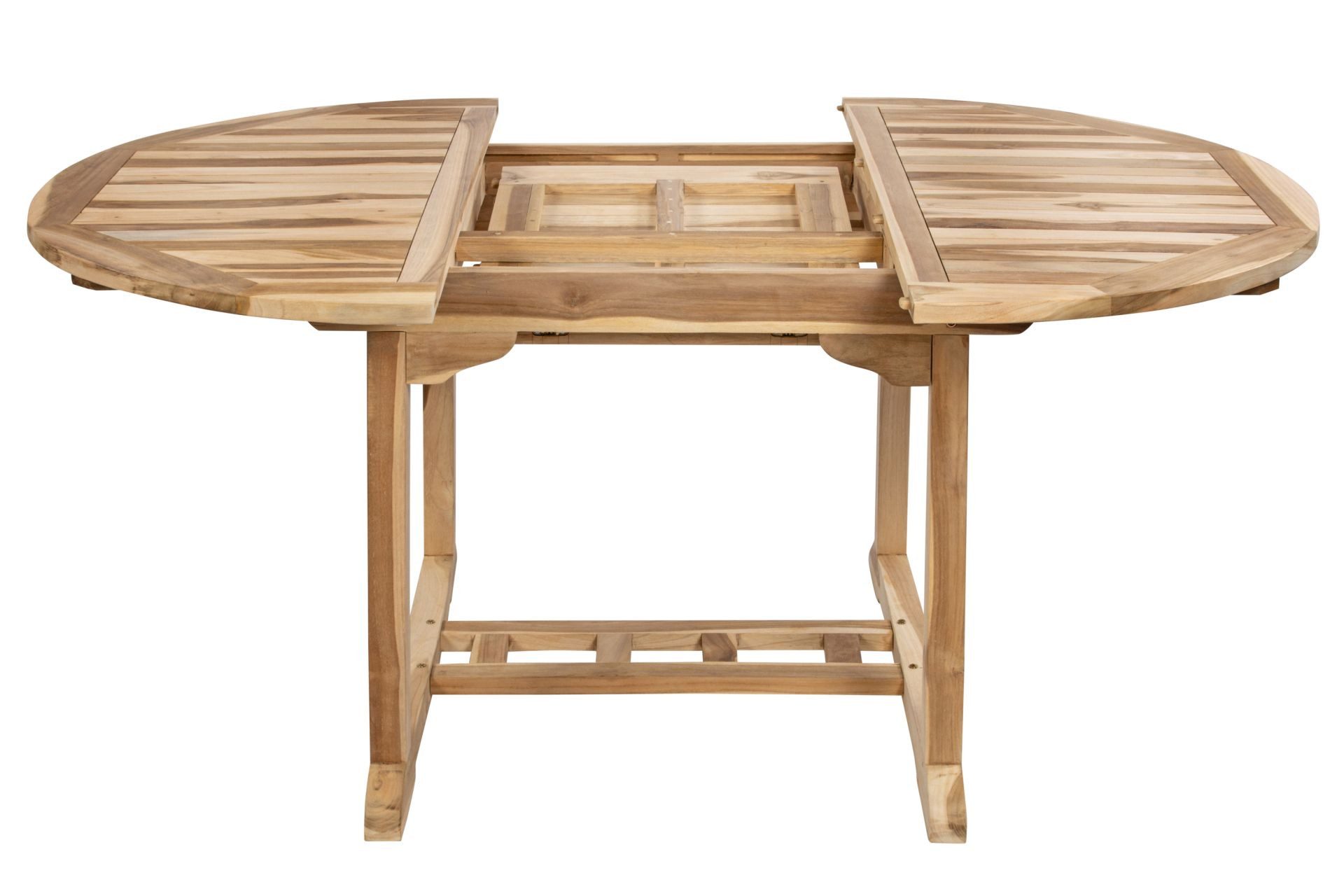 SAM® Gartentisch Brunei, massives Teakholz, oval, ausziehbar, 120-170cm