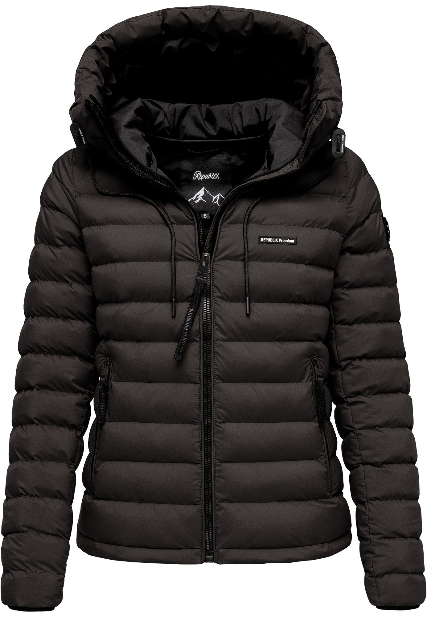 REPUBLIX Winterjacke MYA Damen Gefütterte Dicke Winter Jacke mit hoher Kapu günstig online kaufen