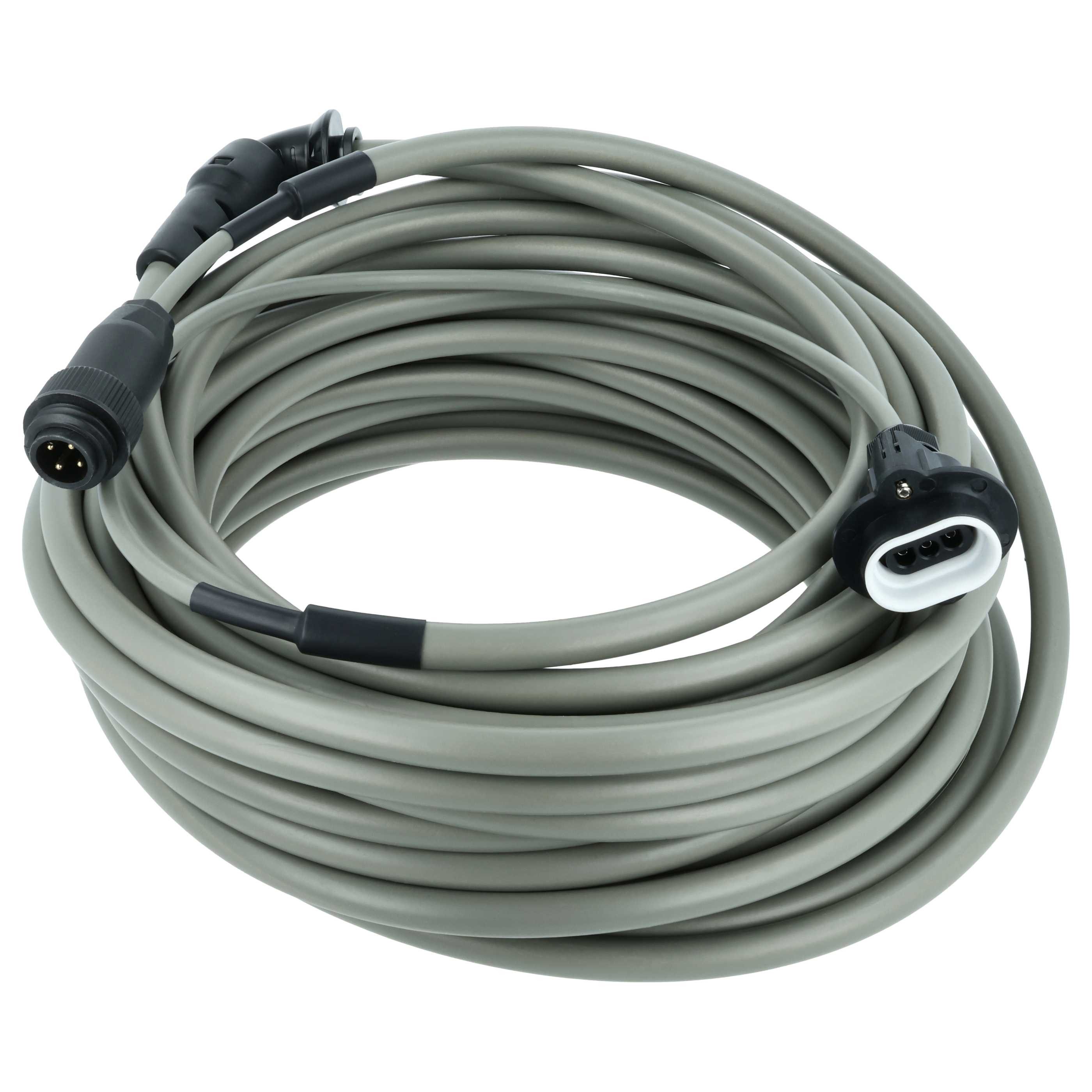 vhbw Ersatz für Zodiac R0516800 für Poolsauger Stromkabel, Robustes Trafokabel für Poolreiniger, Stromkabel zum Anschluss vom