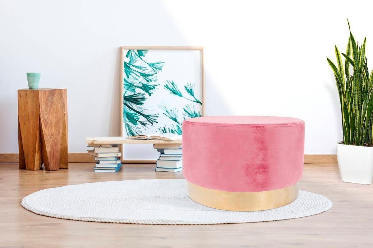 Hocker Nano 510, Hocker in stilvollem Design,weiche Schaumstoff-Sitzfläche