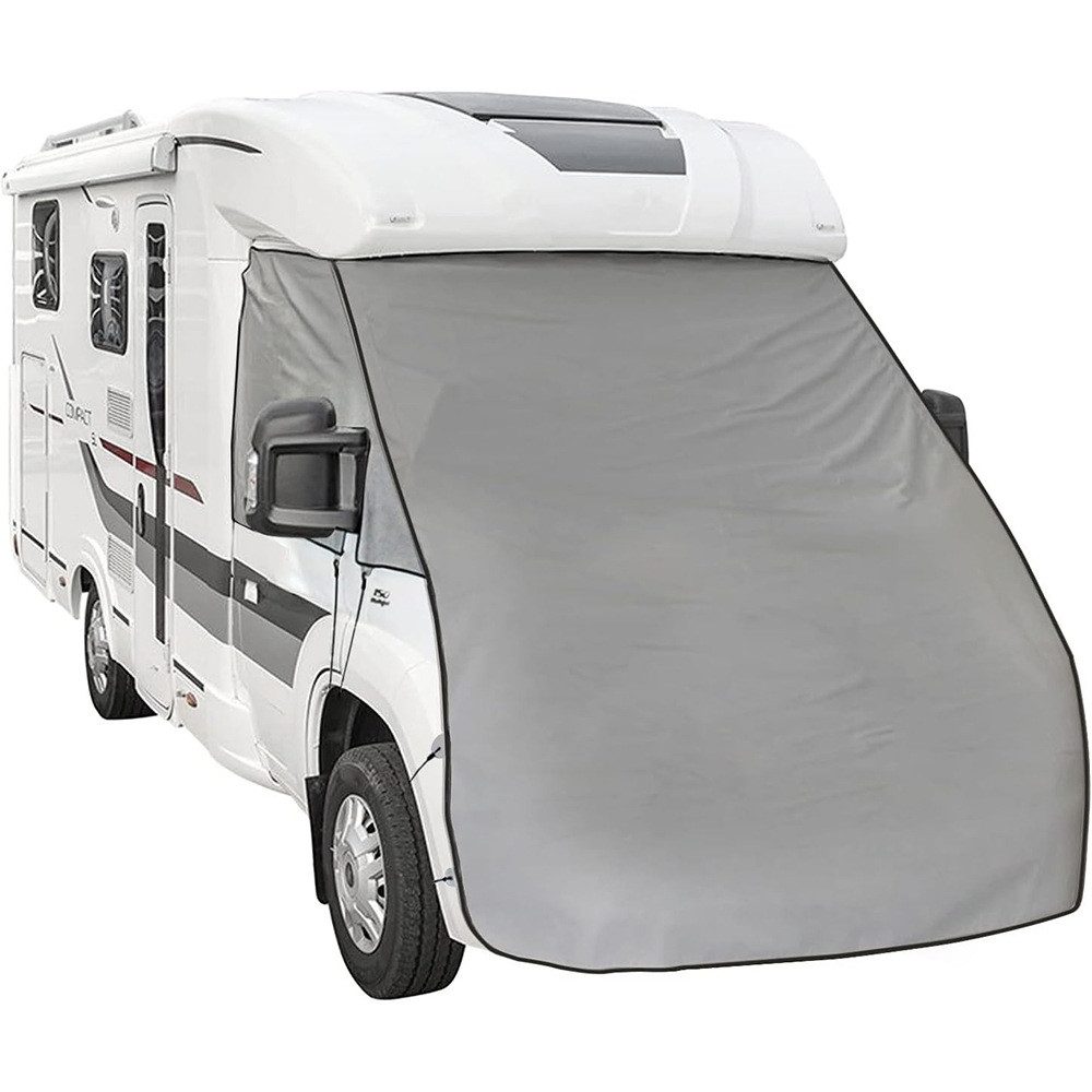 Insma Frontscheibenabdeckung Wohnmobilschutzhülle Frontschutzplane für FIAT DUCATO X250/X290, (5-Punkt-Befestigung Motorhauben-Schutz), …