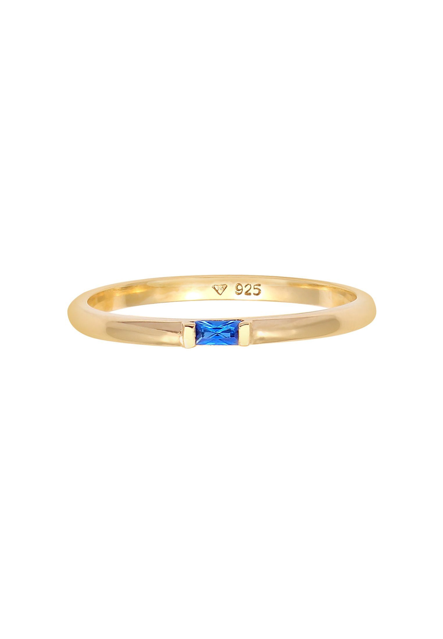 Elli Premium Fingerring Topas Geo Rechteck Verlobung Solitär 925 Silber, Re günstig online kaufen