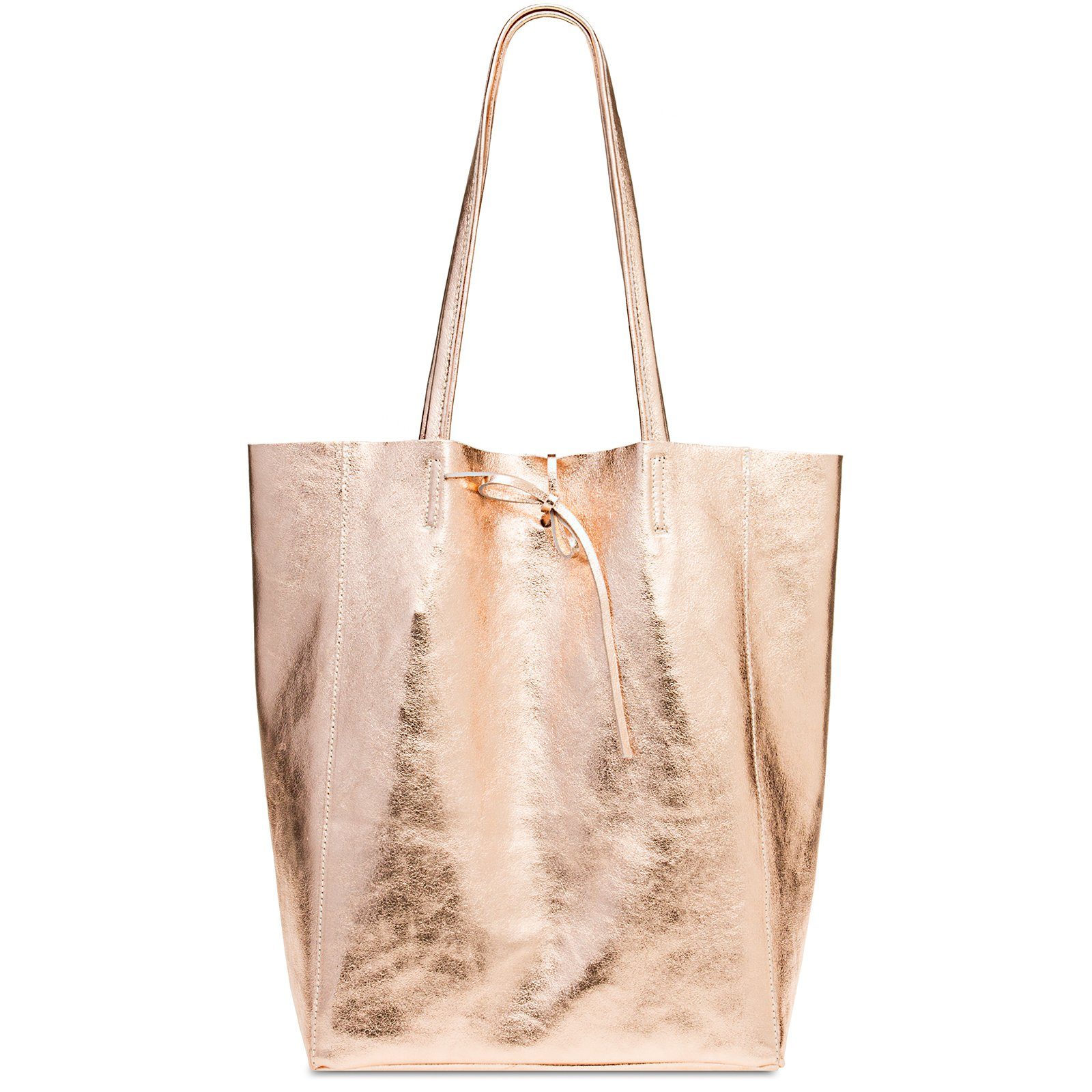 Caspar Schultertasche Großer Damen Leder Shopper günstig online kaufen