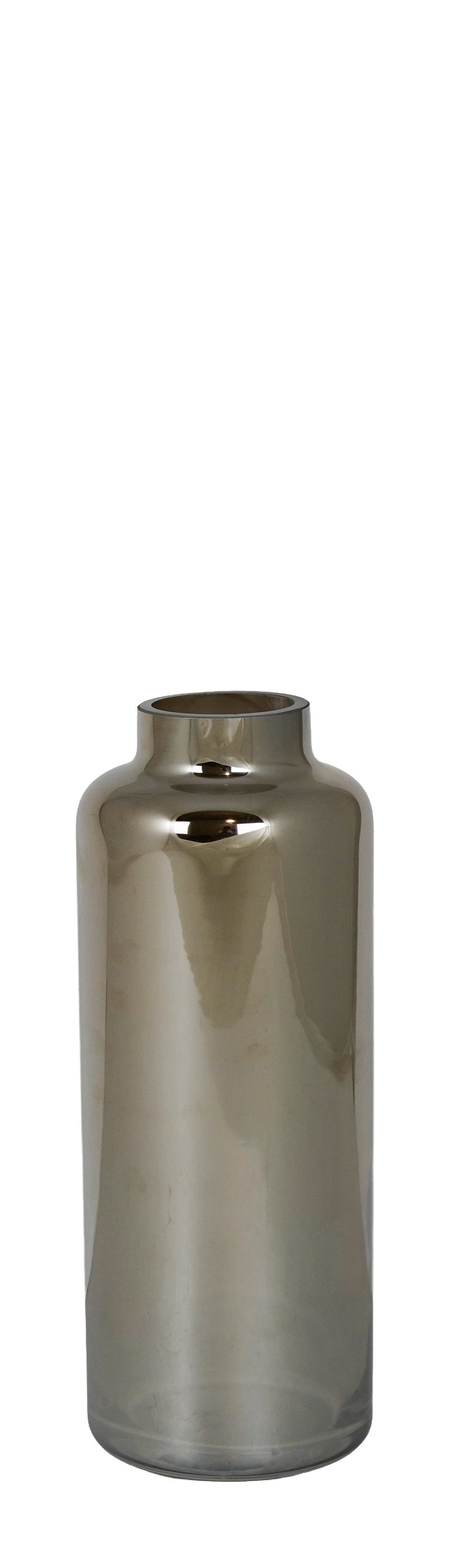 Kaheku Dekovase Kaheku Vase Belmonte, silber, Ø 9cm Höhe 30cm, 420659397 (1 St)