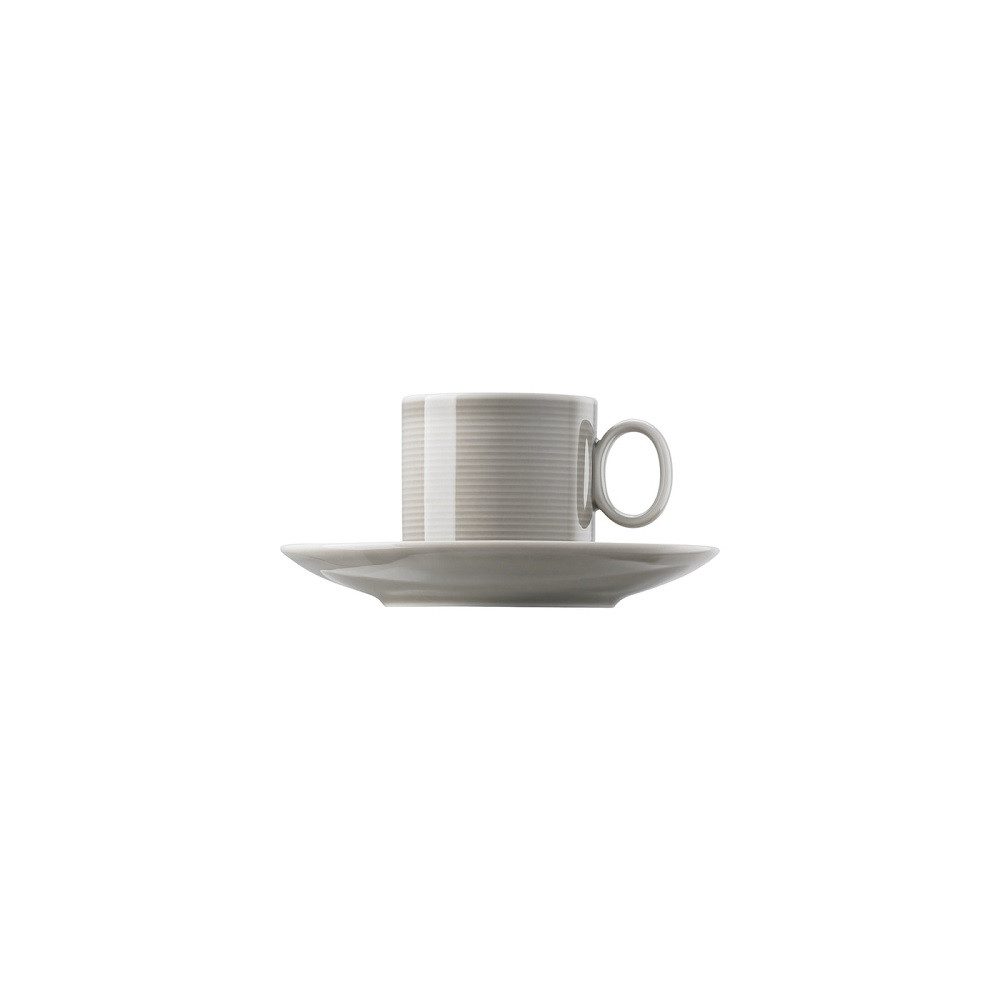 Thomas Porzellan Becher Thomas Loft Moon Grey Kaffeeobertasse Zylindrisch 0,21l, Porzellan