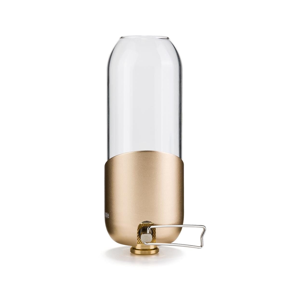 FireMaple Gaslampe Camping Gaslaterne Lampe aus Edelstahl (1-St., Kein Set), Effiziente Verbrennung, geringes Gewicht, robuste Materialien