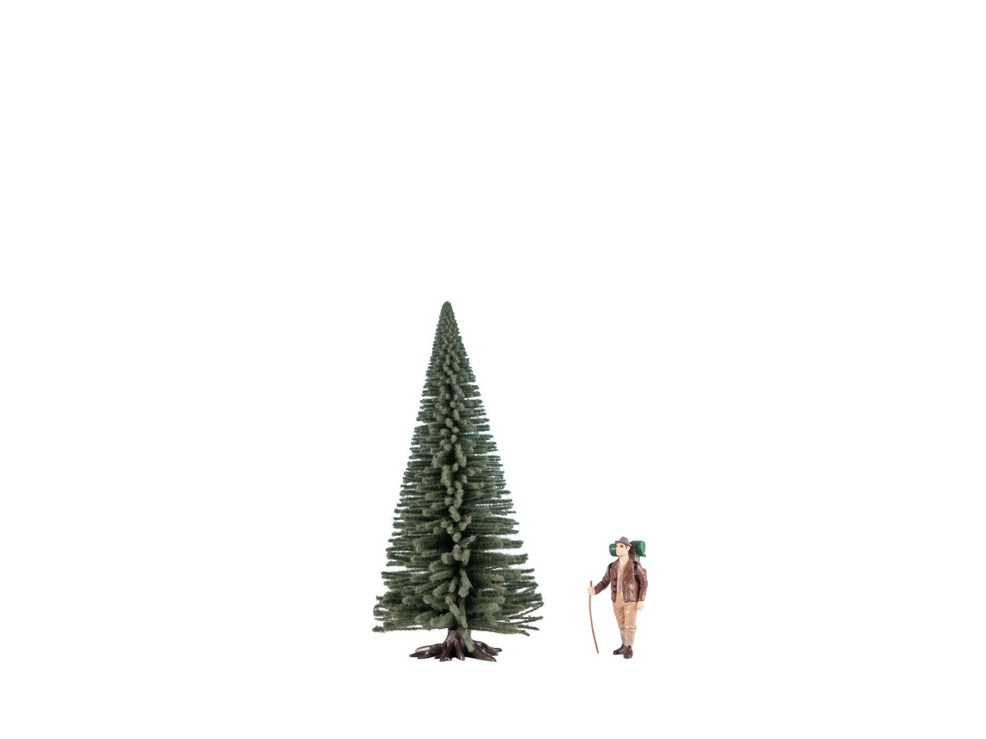 Dekobaum Tanne, Modellbau Baum, ca. 25 cm hoch für Spurweit