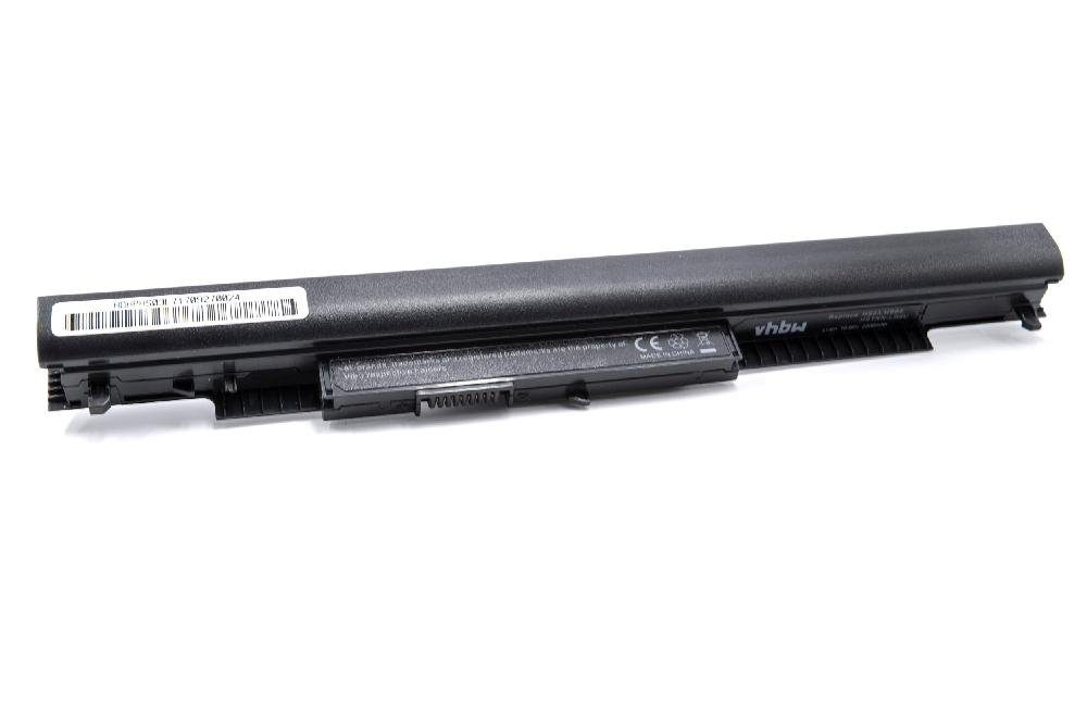 vhbw Ersatz für HP HSTNN-PB6T, M2Q95AA, M2Q95AA#ABA, N2L85AA, TPN-1119, Laptop-Akku 2200 mAh