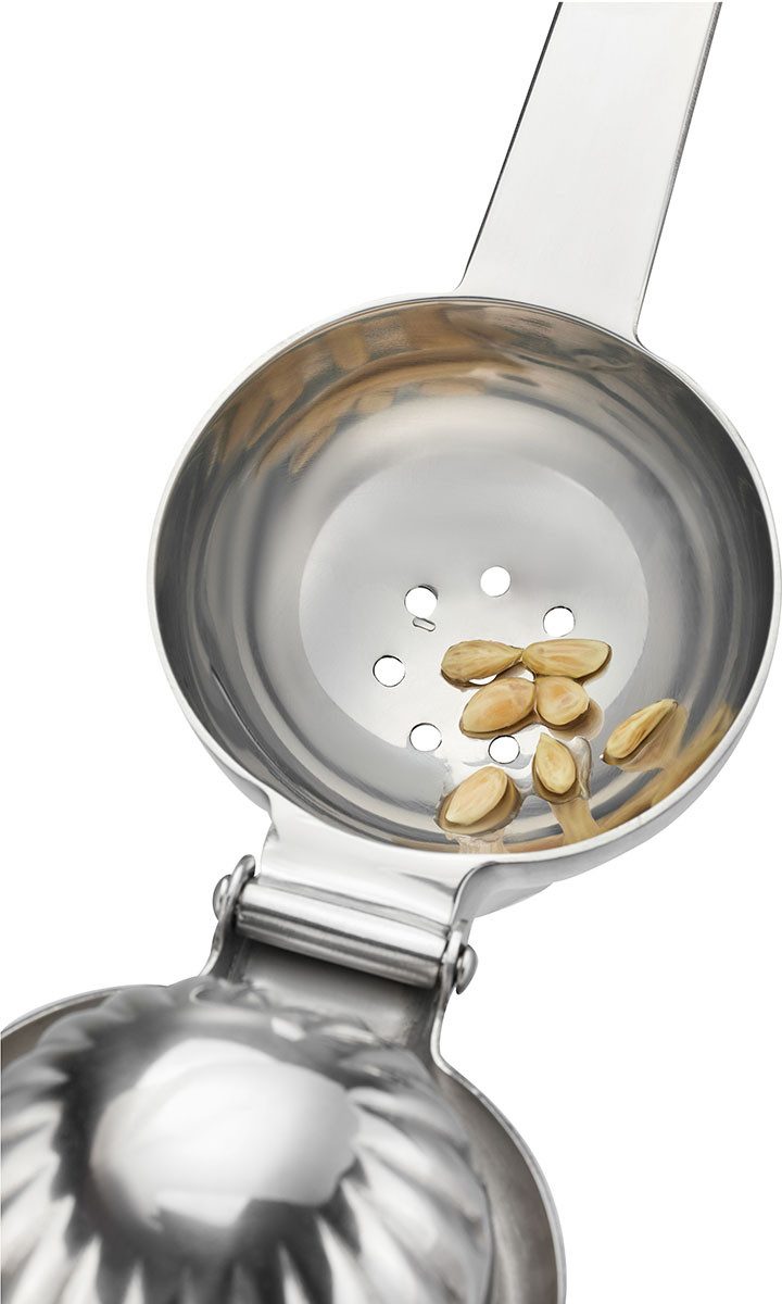 GEFU Zitruspresse LEMON, effizientes Hebelprinzip, tropffreier Ausguss, Edelstahl – Bild 5 von 5