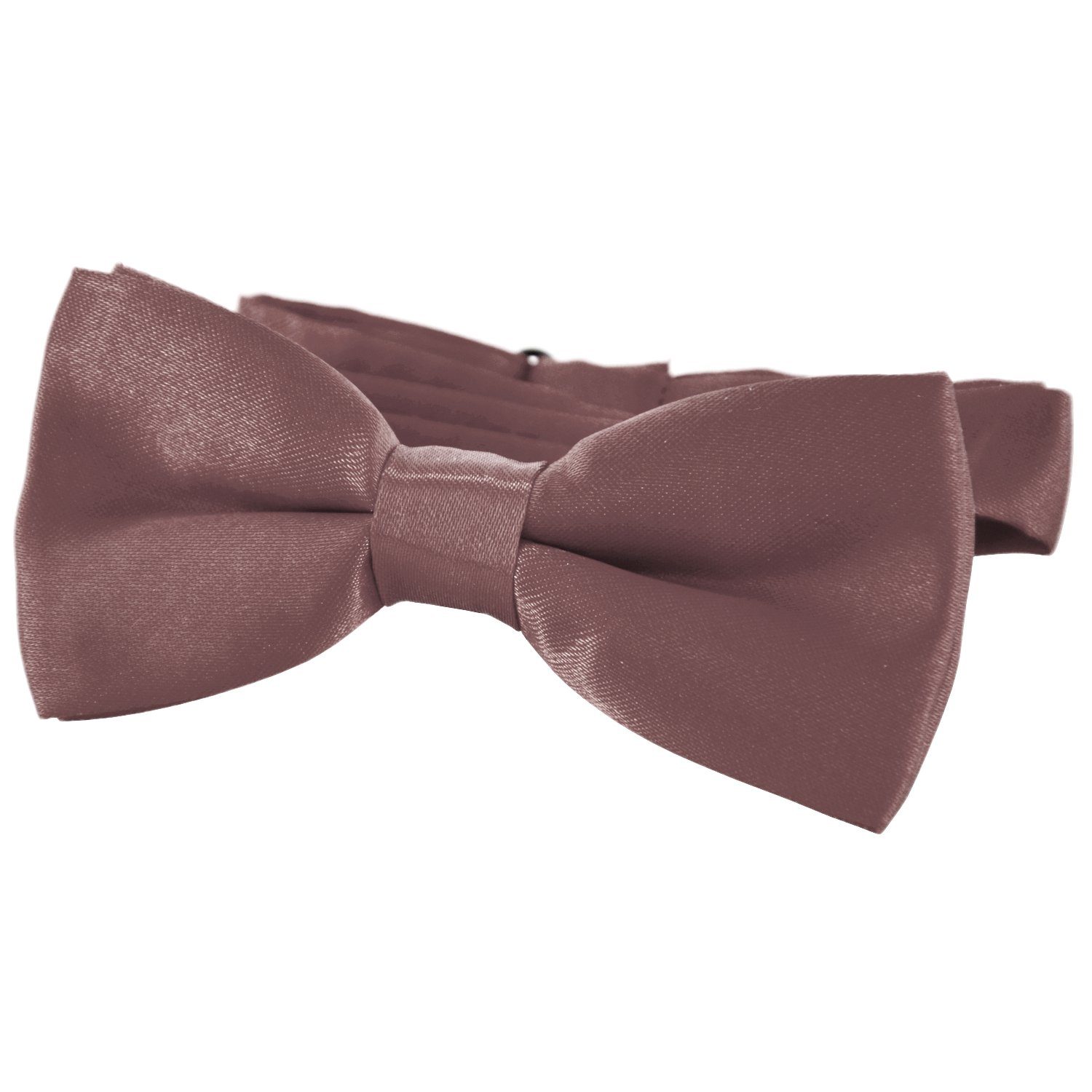 DonDon Kinderfliege DonDon Edle Kinder Jungen Fliege gebunden glänzend in Seiden Look (Packung, 1-St) bereits gebunden, verstellbar, Seidenlook