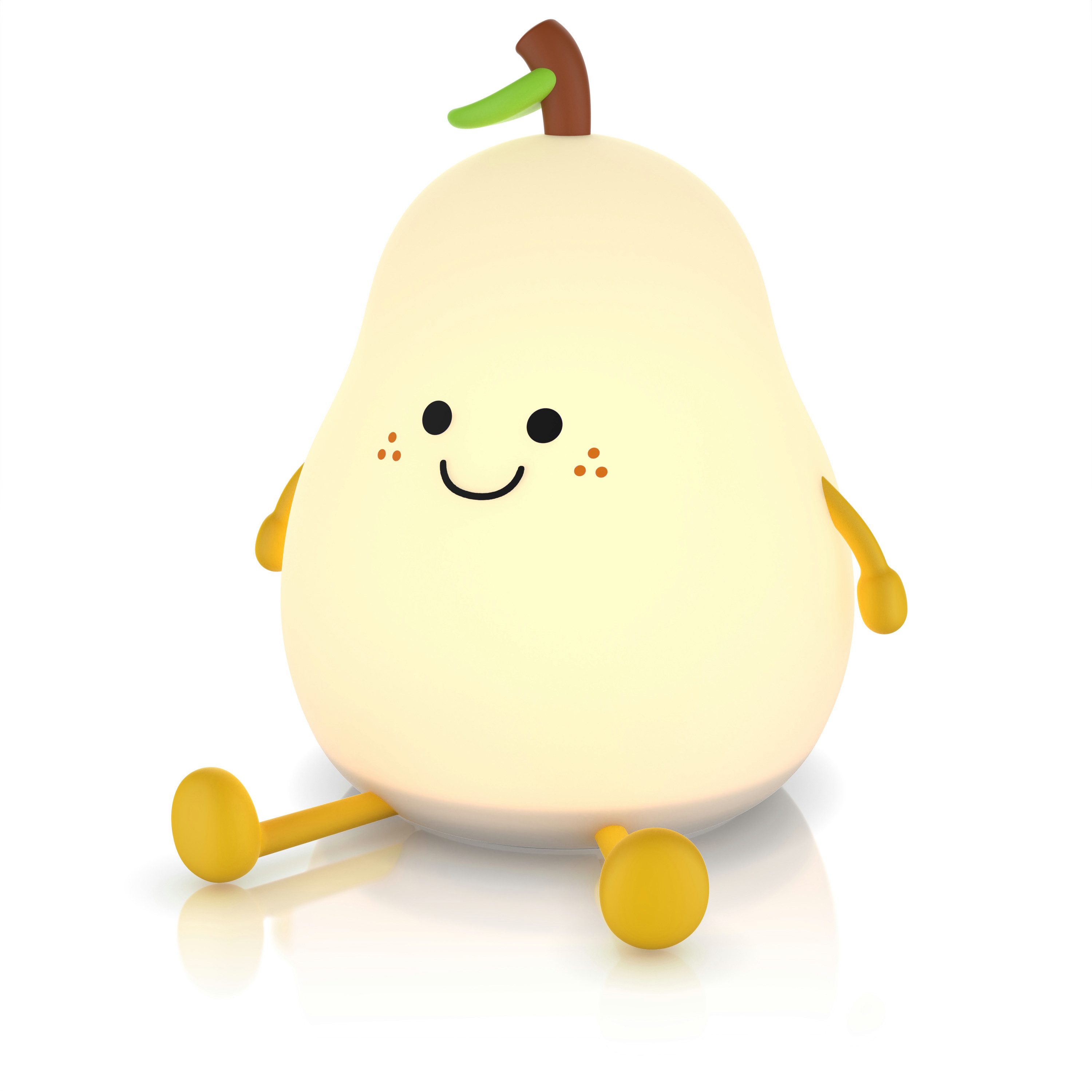 MyBeo LED Nachtlicht für Babys und Kinder, dimmbar, Nachtleuchte mit RGB Farbwechsel, Akku, Dimmfunktion; Farbwechsel; mehrere Helligkeitsstufen; Nachtlichtfunktion, LED fest integriert, Extra-Warmweiß, Farbwechsler, Birne, Einschlafhilfe, Timer 30/60 Min, 3 Helligkeitsstufen, USB-C