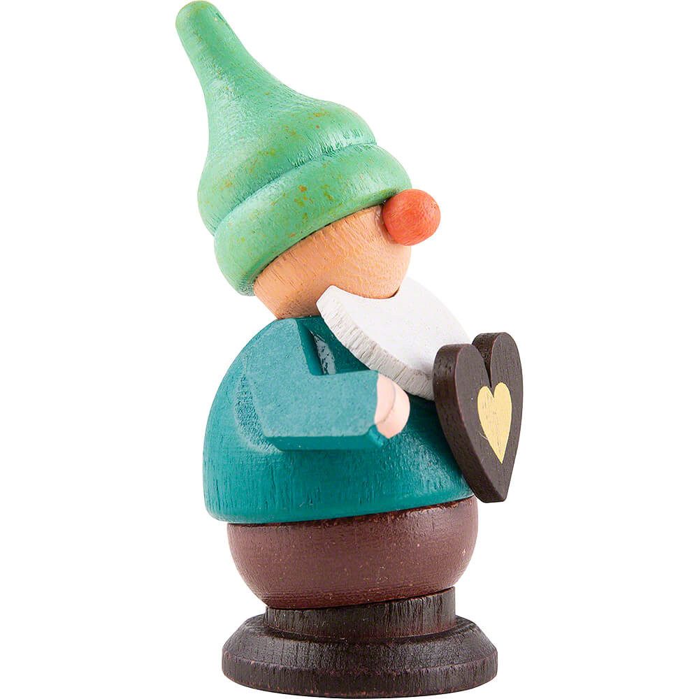 Spielwarenmacher Günther e.K. Dekofigur Zwerg mit Herz (6cm) von Spielwarenmacher Günther