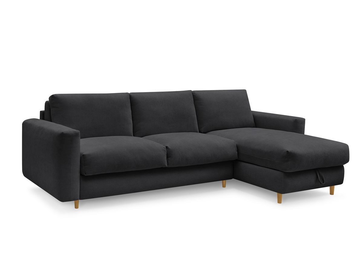 Bobochic Paris Ecksofa Cocoone, 4-Sitzer, 276x168 cm, Schlaffunktion + Bettkasten, Ecke wechselbar