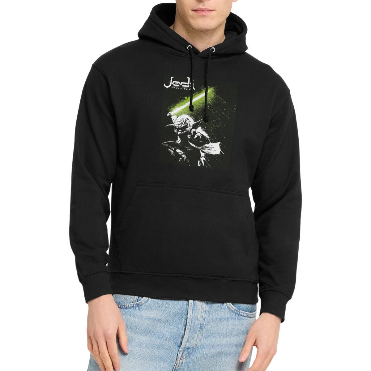 Spreadshirt Hoodie Star Wars Meister Yoda Zeichnung Unisex Hoodie (1-tlg)