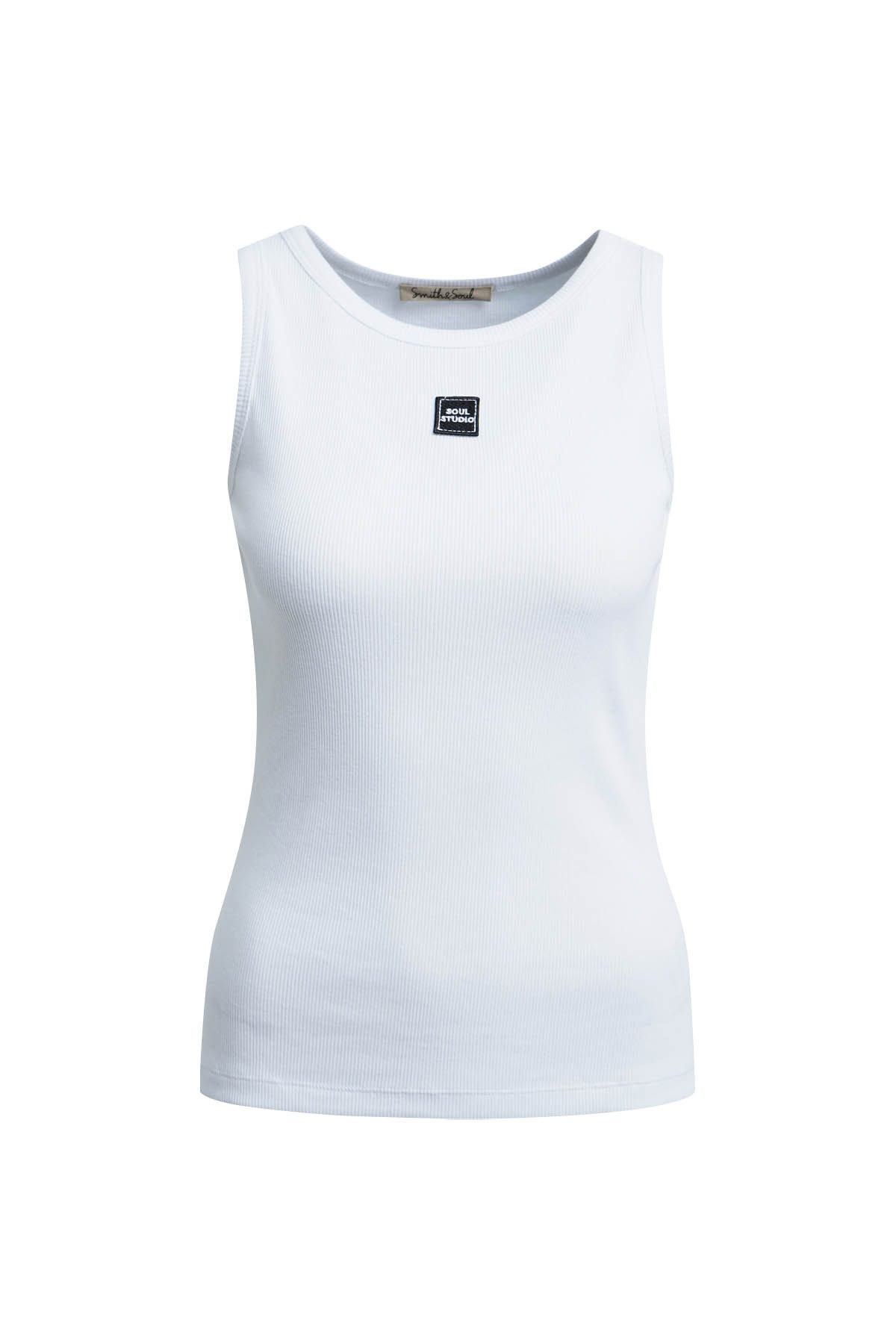 Smith & Soul Ripptanktop mit Logopatch