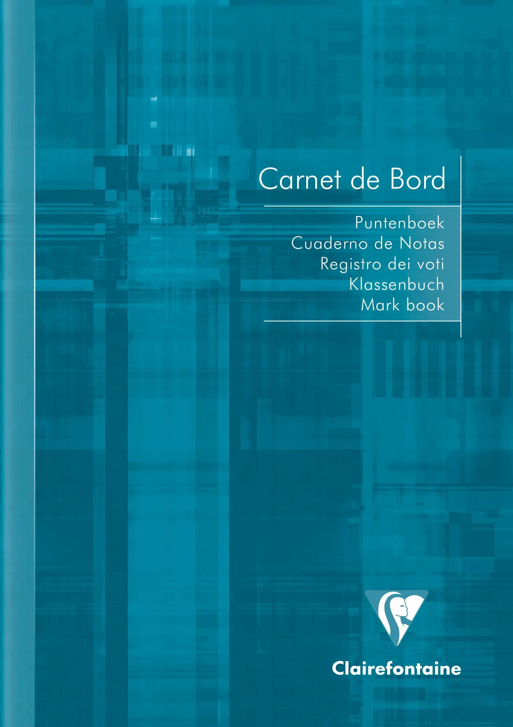 CLAIREFONTAINE Geschäftspapier 10x Klassenheft DIN A5, 32 Blatt, 90g - Sortiert 3669C, Klassenbuch