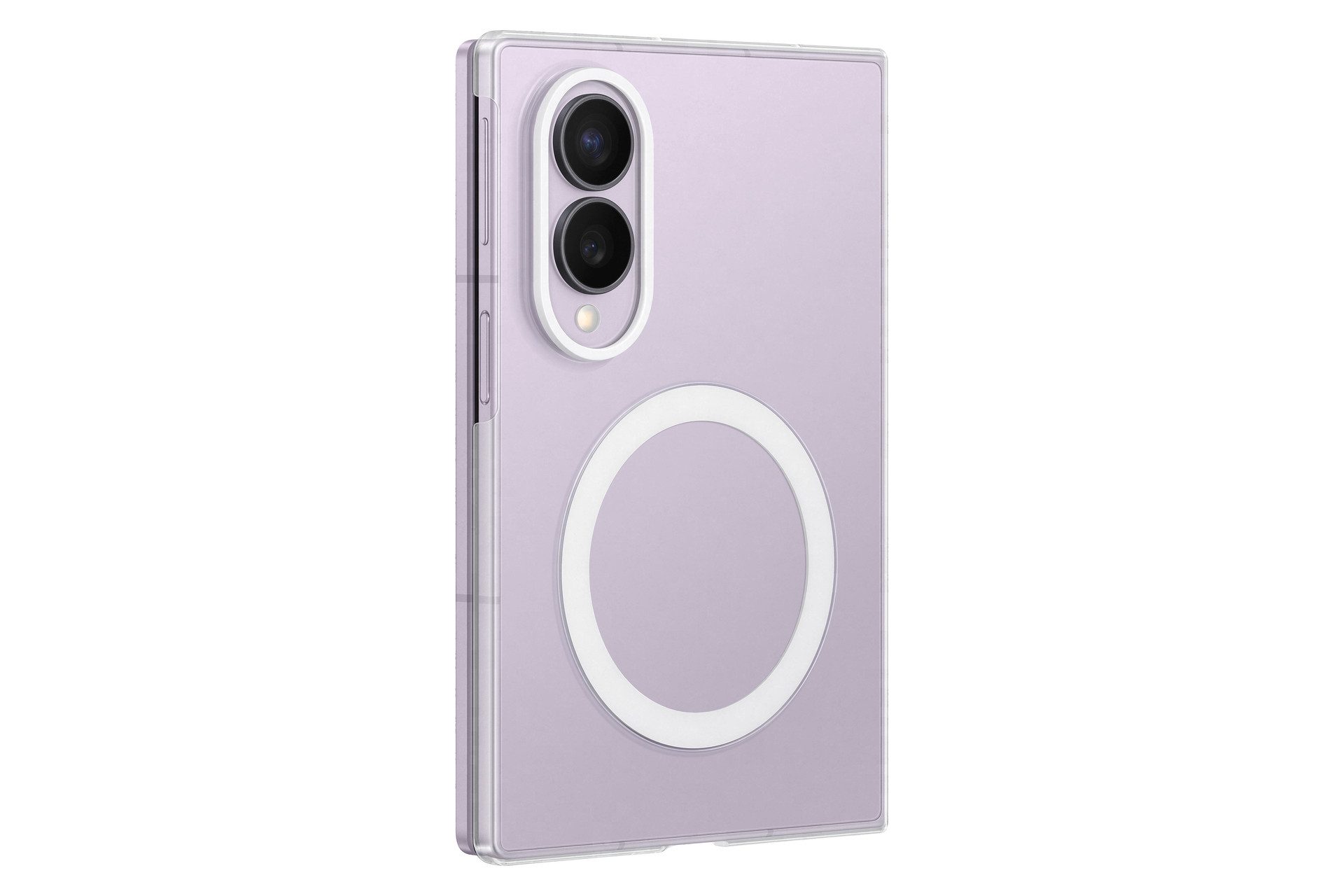 Samsung Smartphone-Hülle Clear Magnet Case für Galaxy Fold8, Backcover, Schutzhülle, Handyschutzhülle, Case, Schutzcase, stoßfest