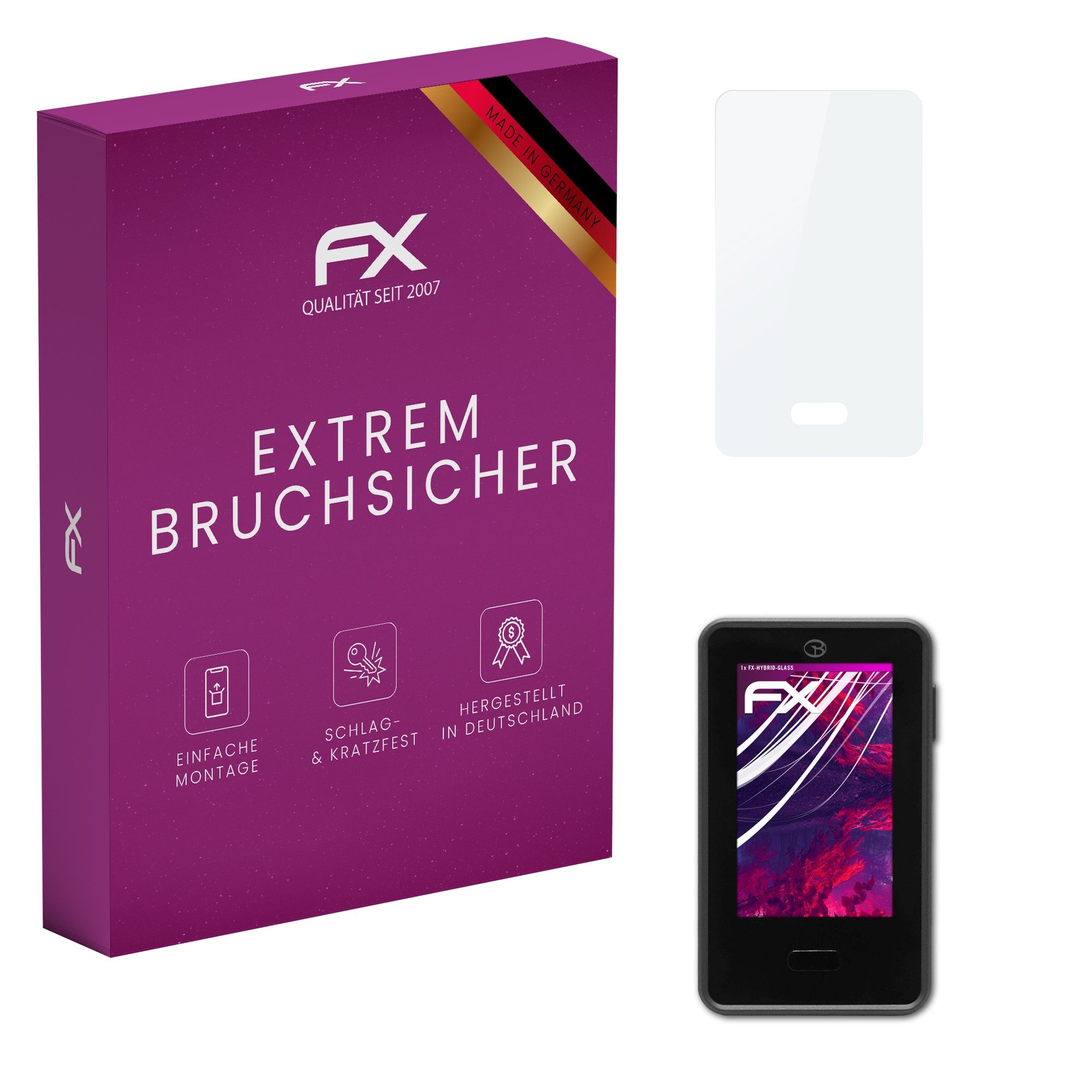 Schutzfolie Panzerglasfolie für GolfBuddy VTX