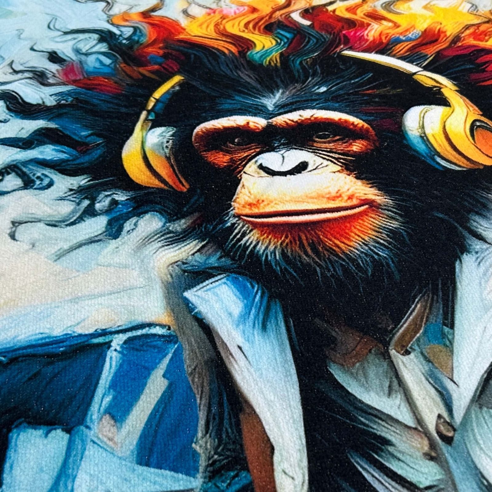 ESPiCO Strandtuch Monkey Oldtimer, Frottee-Velour (1-St), Schimpanse, Affe, Cuba