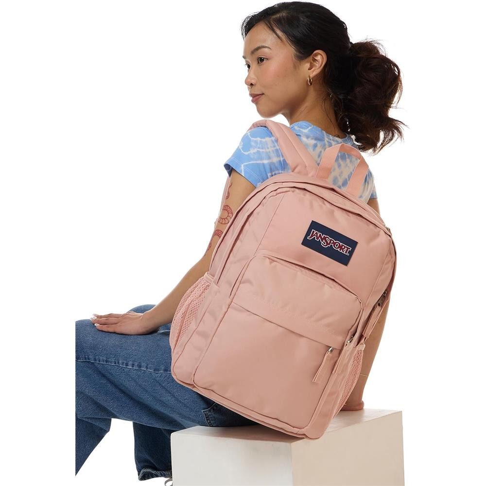 Jansport Tagesrucksack Big Day Pack Laptop-Rucksack 34 l, 15 Zoll, 4 Fächer (Rucksack, 1 Big Day Pack Rucksack), S-förmige Schultergurte, gepolsterter Rücken, 15-Zoll-Laptopfach