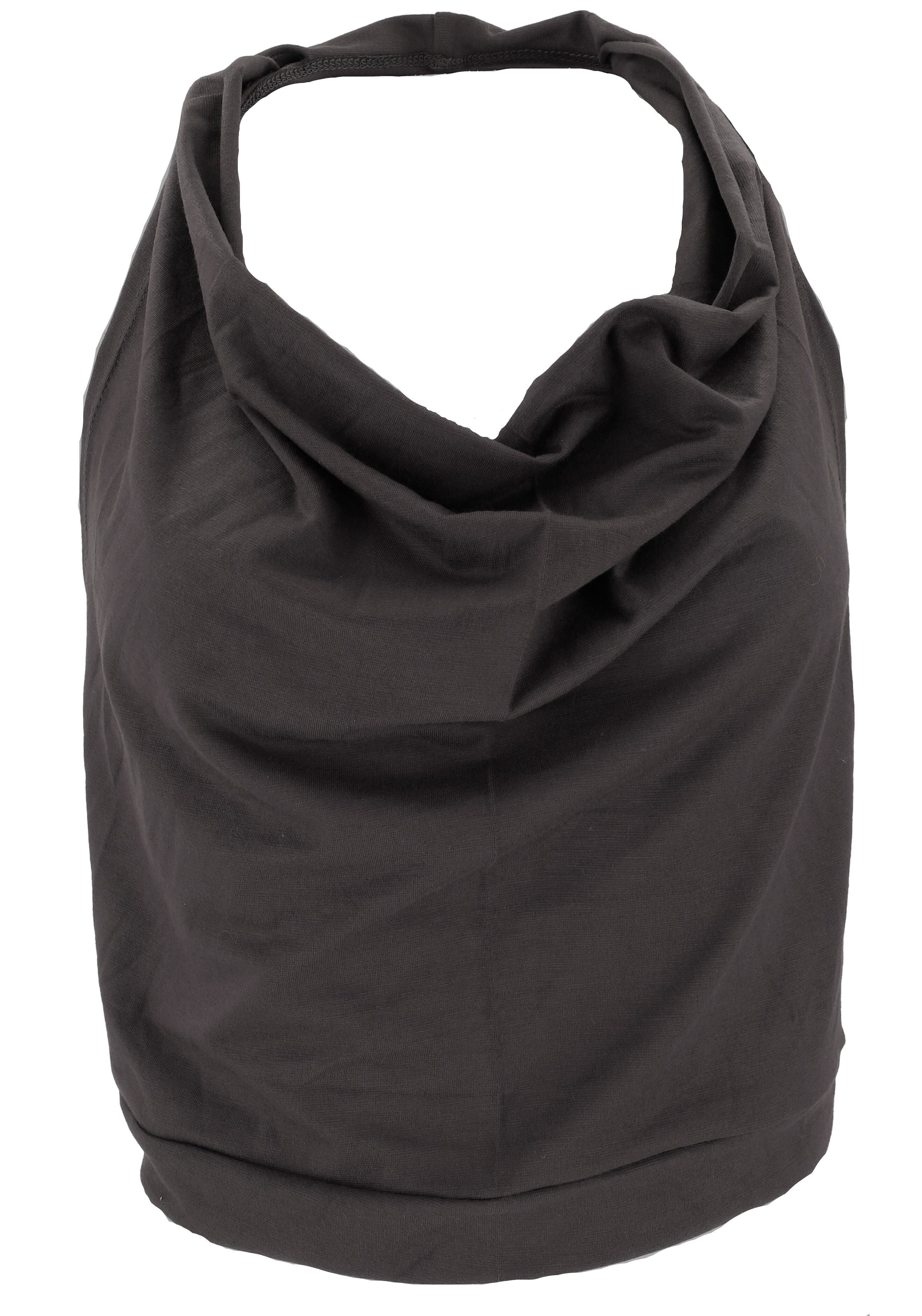 Guru-Shop T-Shirt Neckholder Goa Psytrance - schwarz Festival, Ethno Style, günstig online kaufen