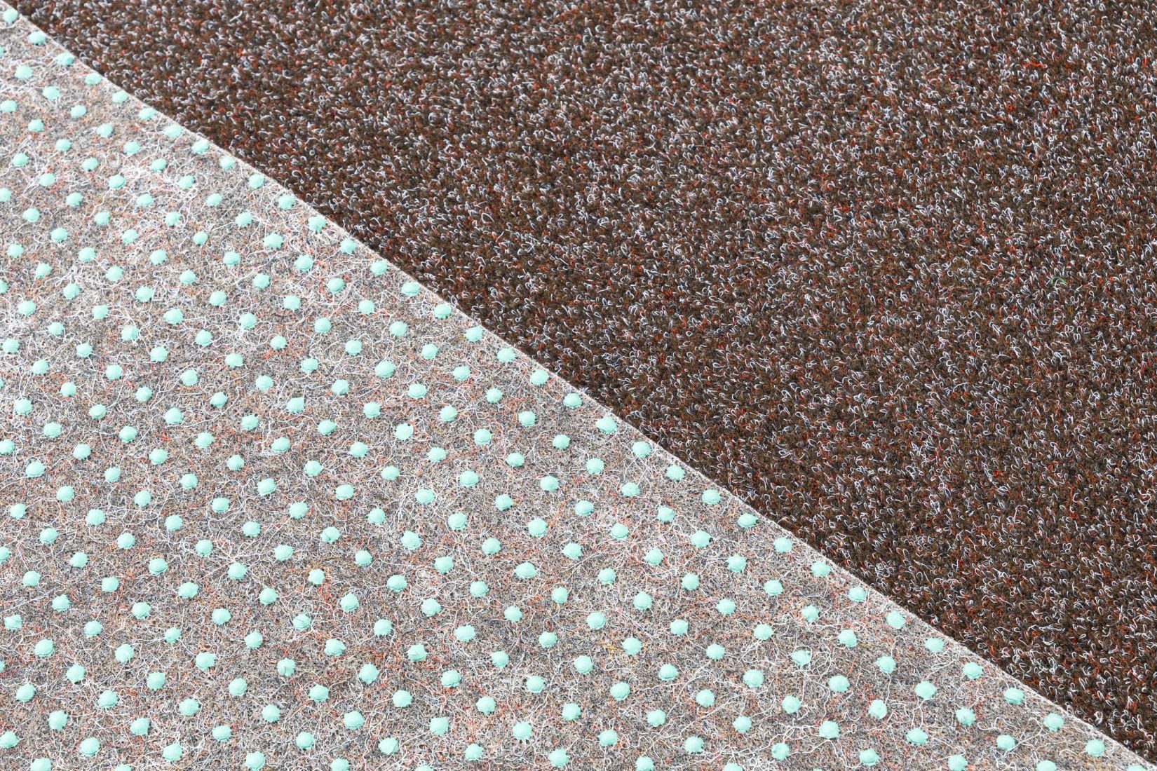 Mazovia Kunstrasen Kunstrasen mit Noppen, Meterware, Outdoor Braun, 100 x 100 cm, UV-beständig,witterungsbeständig und wetterfest,für Balkone,Camping