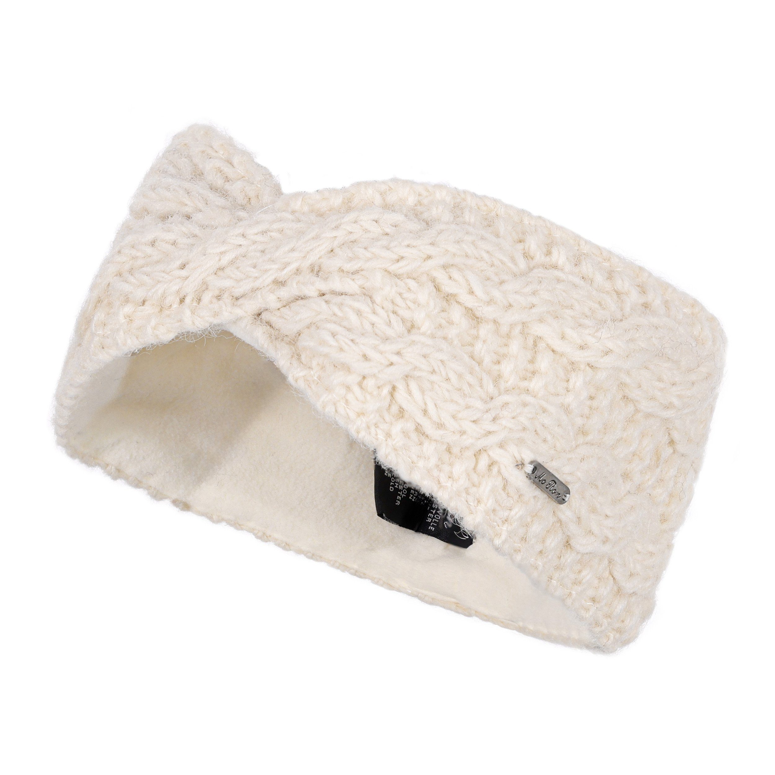 McRon Stirnband Modell Indra im Twist, komplett mit Fleece gefüttert