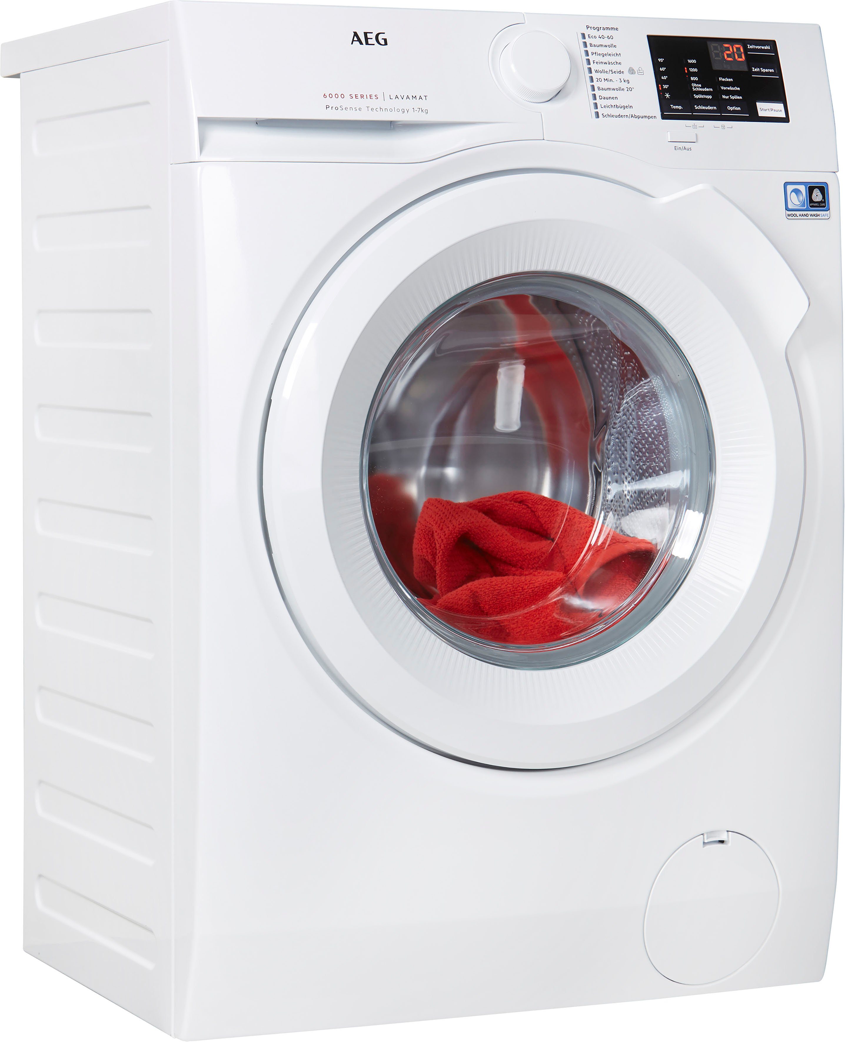 Image of AEG Waschmaschine L6FBA5670, 7 kg, 1600 U/min