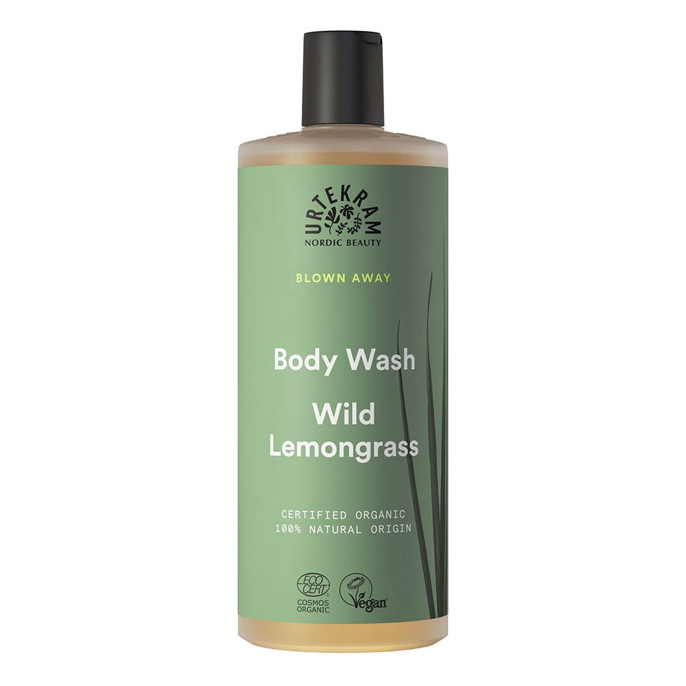 Urtekram Duschgel Wild Lemongrass - Body Wash 500ml 2er Pack