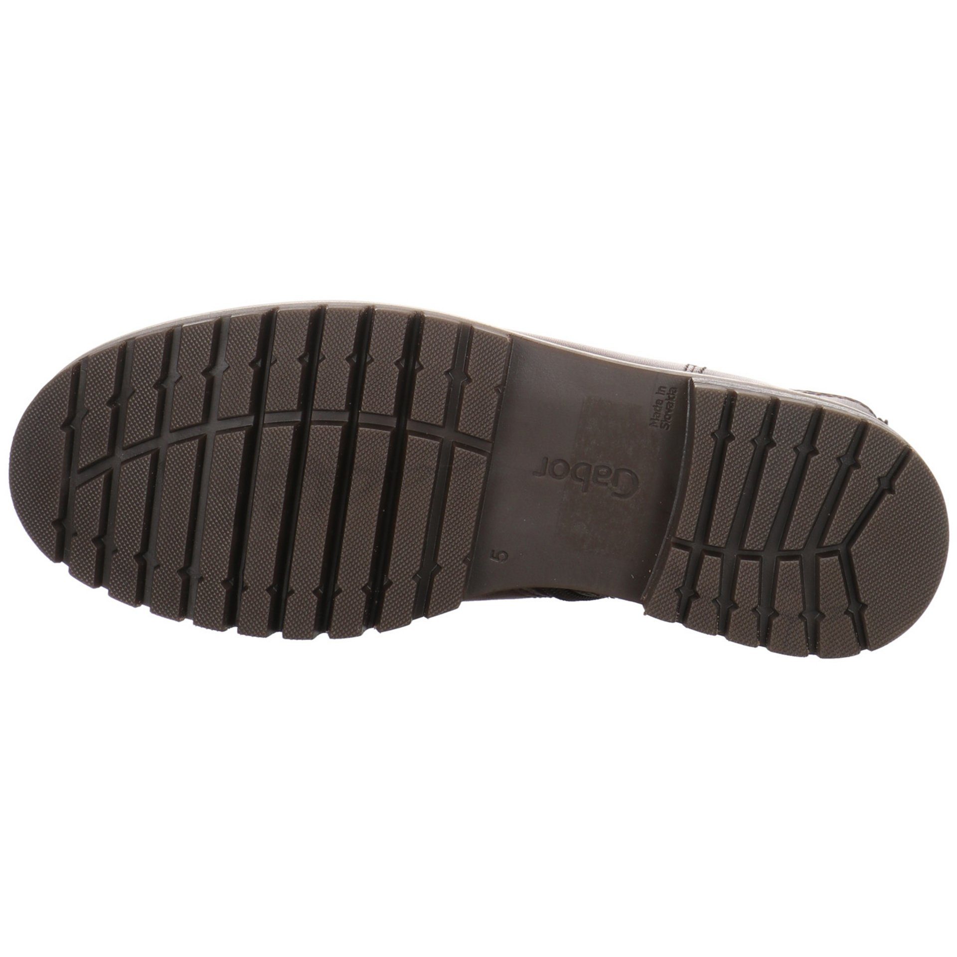 Gabor Damen Stiefel Schuhe Chelsea Leder-/Textilkombination (river) Boots Stiefel sattel