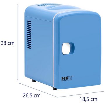 MSW Elektrische Kühlbox Mini-Kühlschrank 12 V/230 V - 2-in-1-Gerät mit Warmhaltefunktion 4L