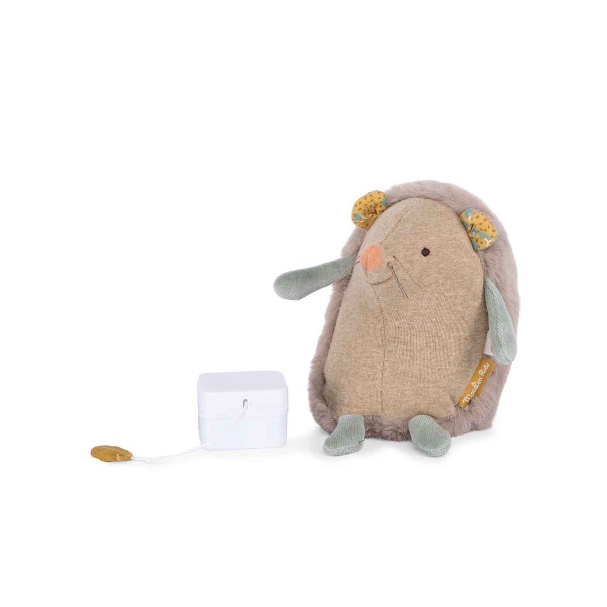 Moulin Roty Spieluhr Trois Lapins Spieluhr Igel 19 cm Plüschtier Kuscheltier