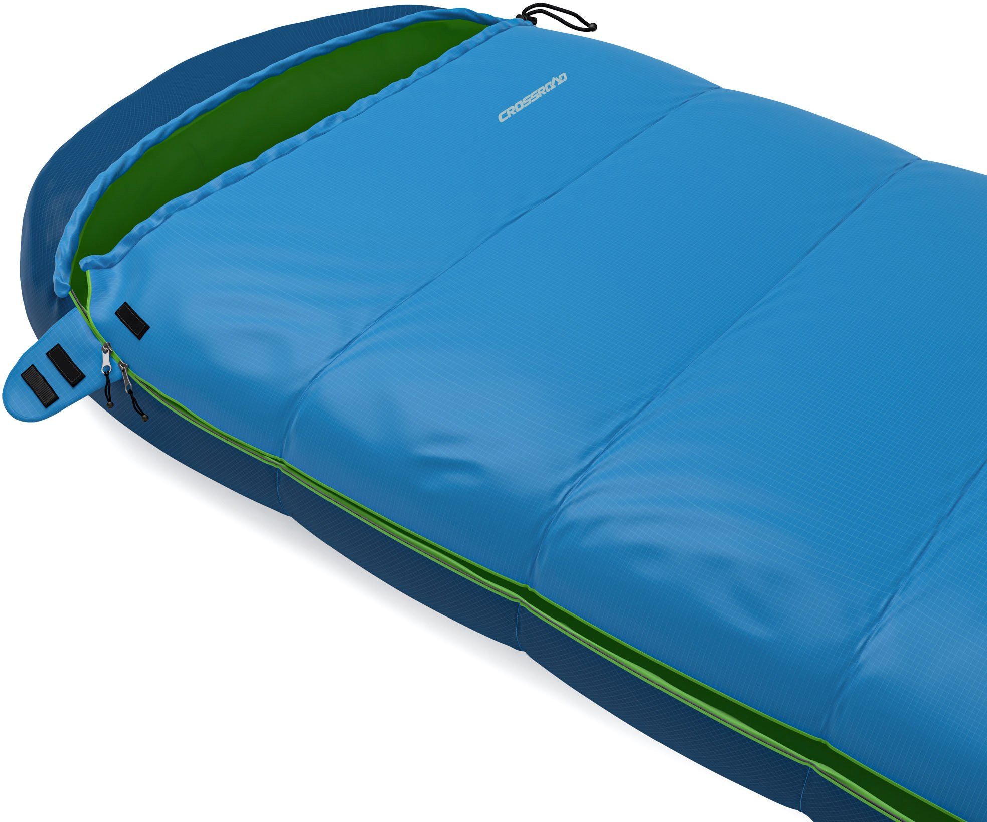 Crossroad Deckenschlafsack Crossroad Sommer Schlafsack XXL Katmai Deckenschlafsack 225cmx80cm, als Schlafdecke verwendbar