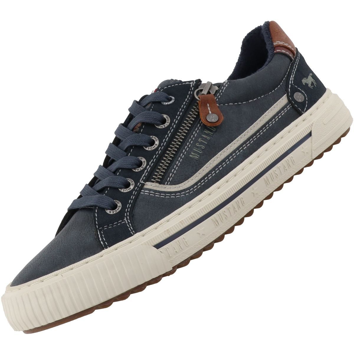 Mustang Shoes 15M0041005-navy Schnürschuh günstig online kaufen