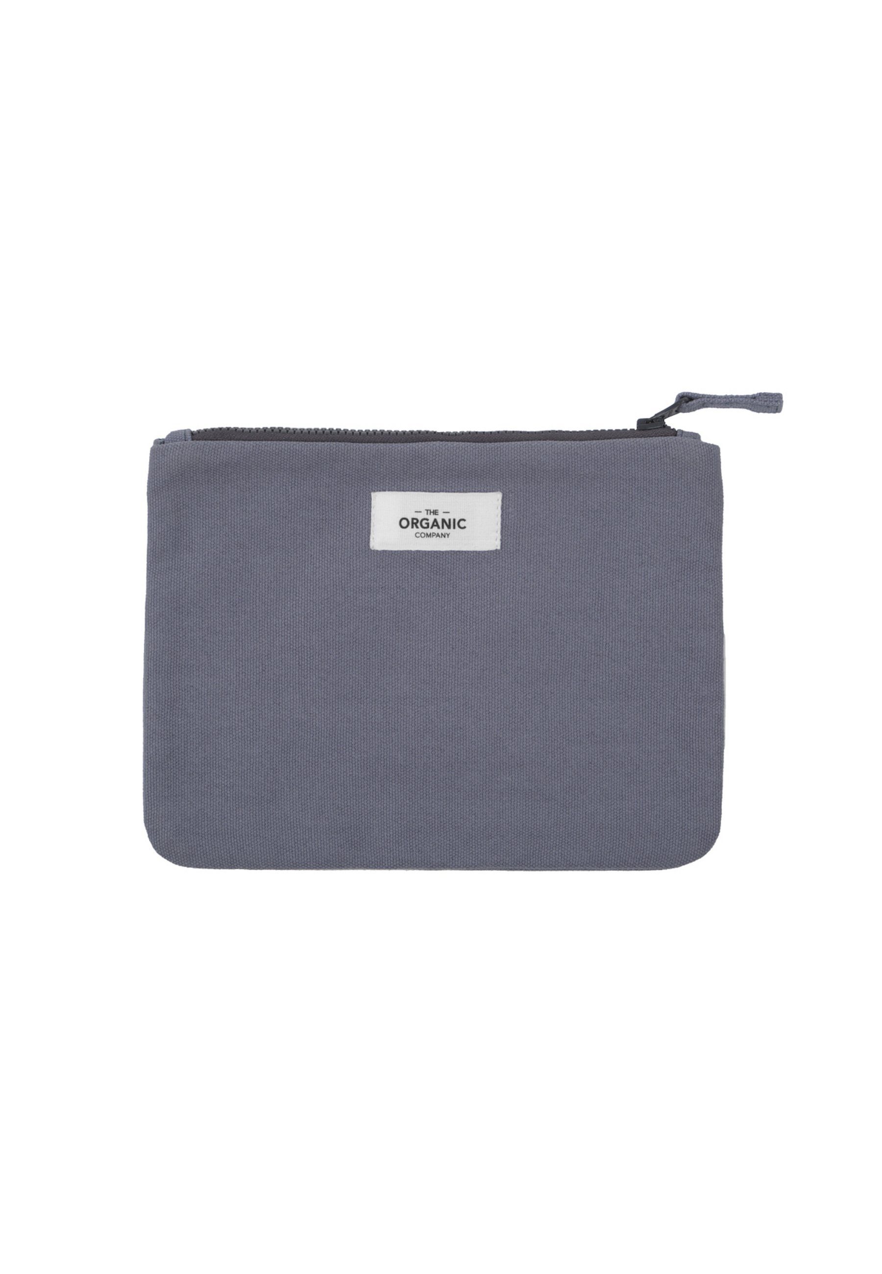 - GOTS Company zertifizierte Etui Hayao Large Bio-Baumwolle blue Organic Purse, The grey