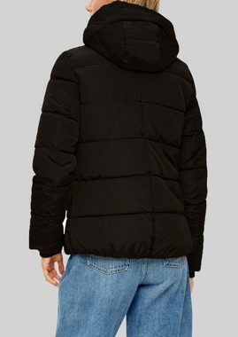 QS Steppjacke Steppjacke (1, 1-St) mit Kapuze, warme Wattierung