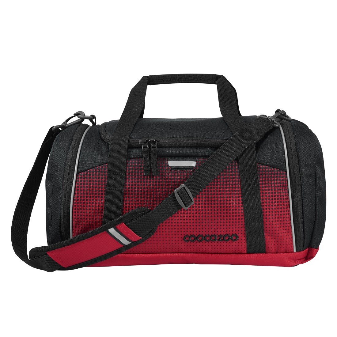 coocazoo Schulrucksack Blazing Fire, Sporttasche, Turbeutel Geldbörse (3-tlg)