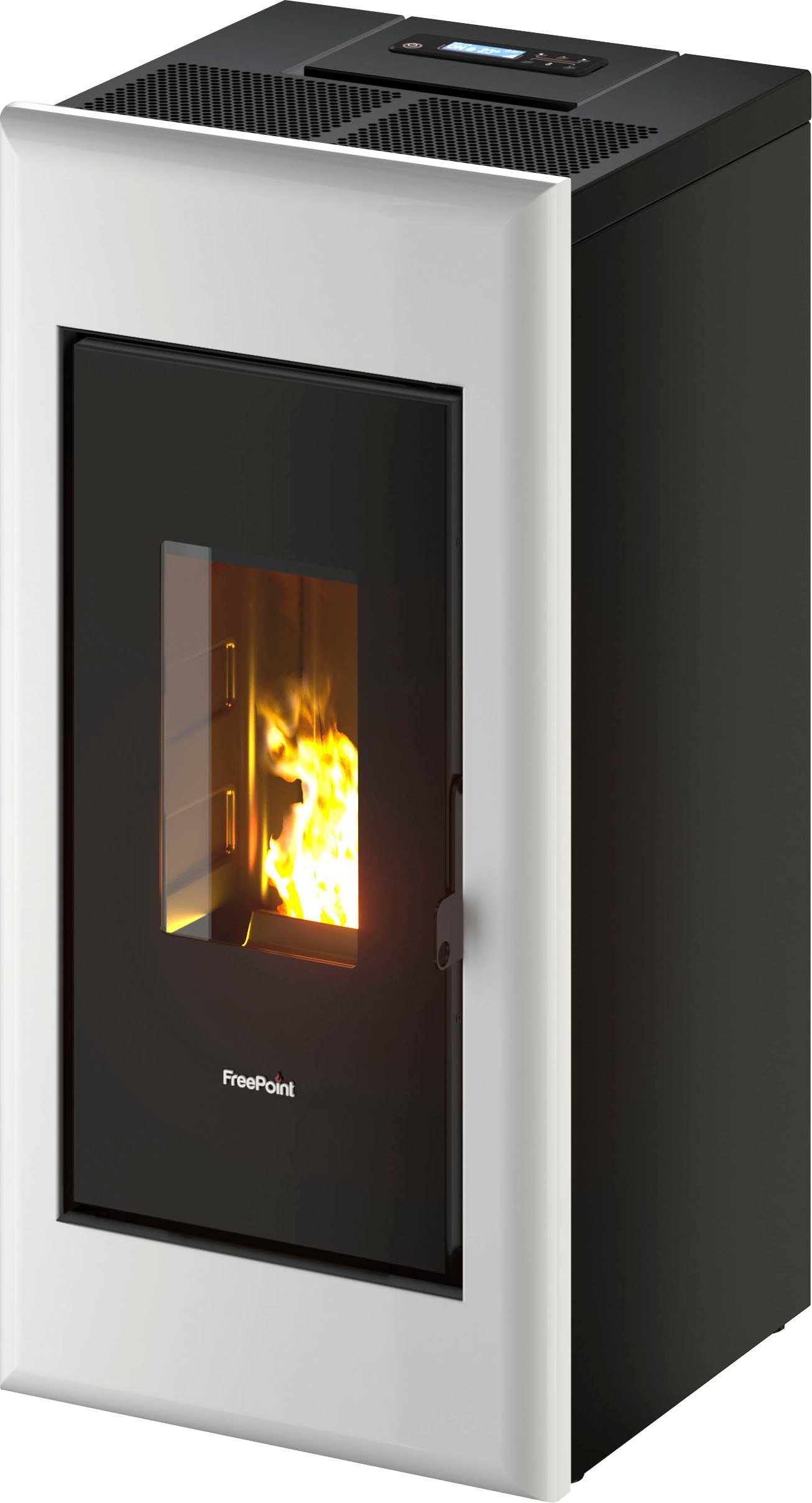 Freepoint Pelletofen One Airtight, 7 kW, Zeitbrand