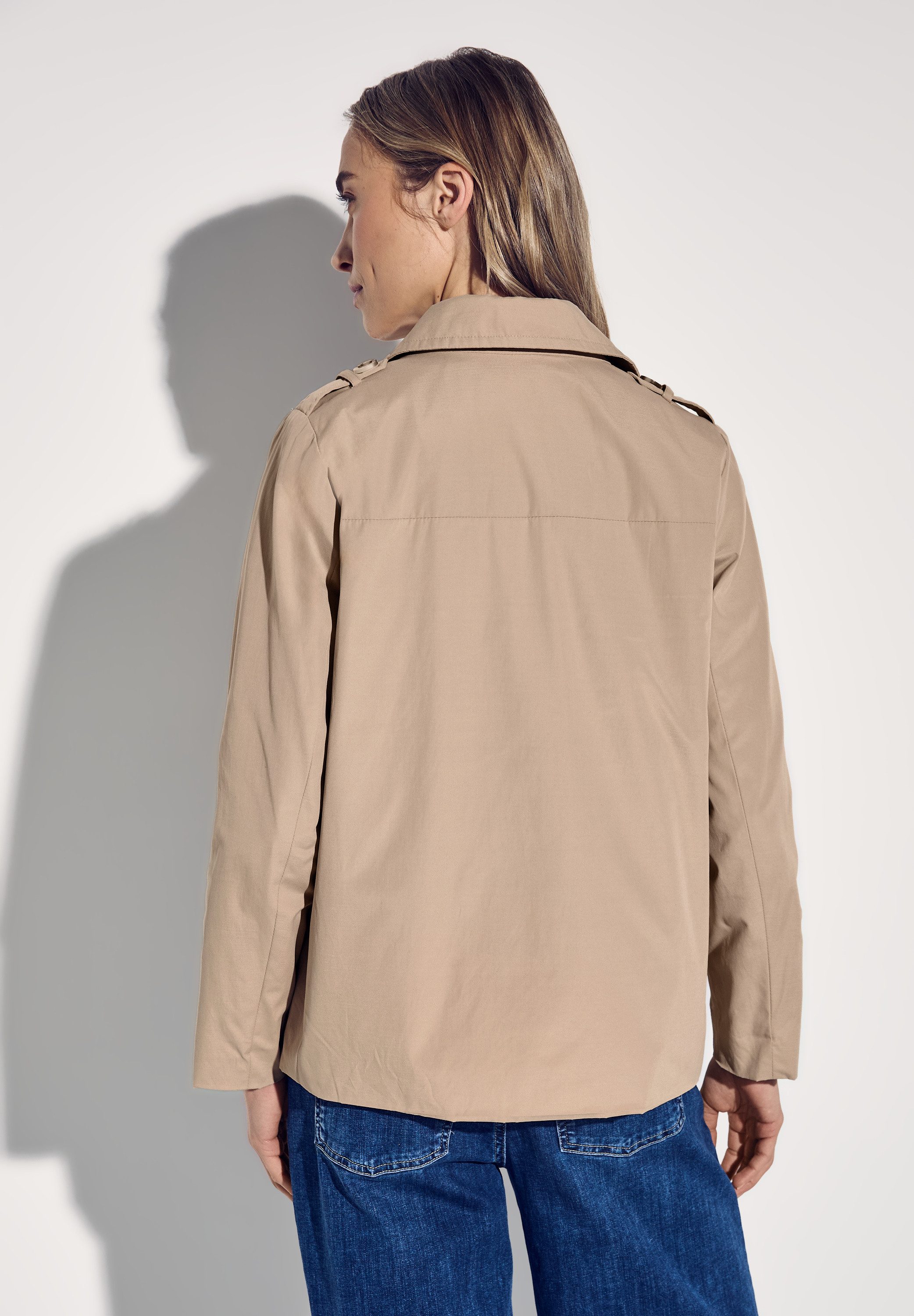 STREET ONE Kurzjacke ohne Kapuze mit Reverskragen günstig online kaufen