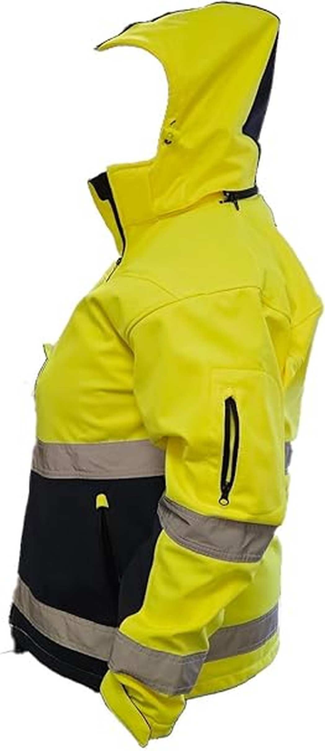 Consorte Arbeitsjacke Funktionale Winter Jacke wasserdicht 3.000 reflektierende Gelb – Bild 2 von 5