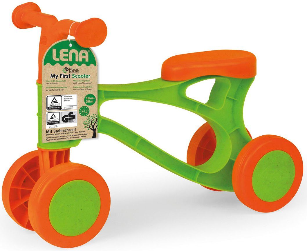 Lena® Kinderfahrzeug Lauflernhilfe My First Scooter Eco, Made Europe in