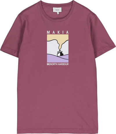 MAKIA T-Shirt Steamer Strretwear Biobaumwolle
