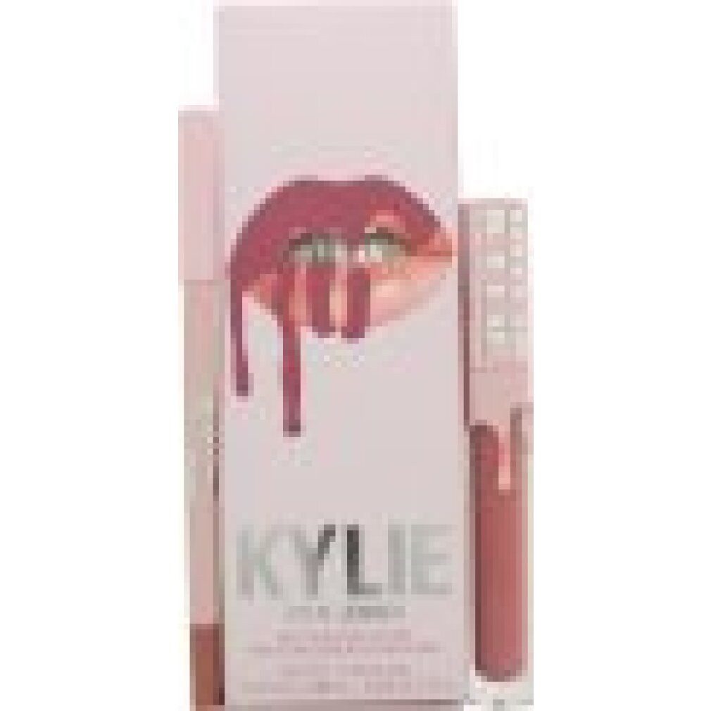 Kylie Lippenstift Matte Lip Kit 3ml Liquid Lipstick + 1.1g Lip Liner - Snow Way Bae